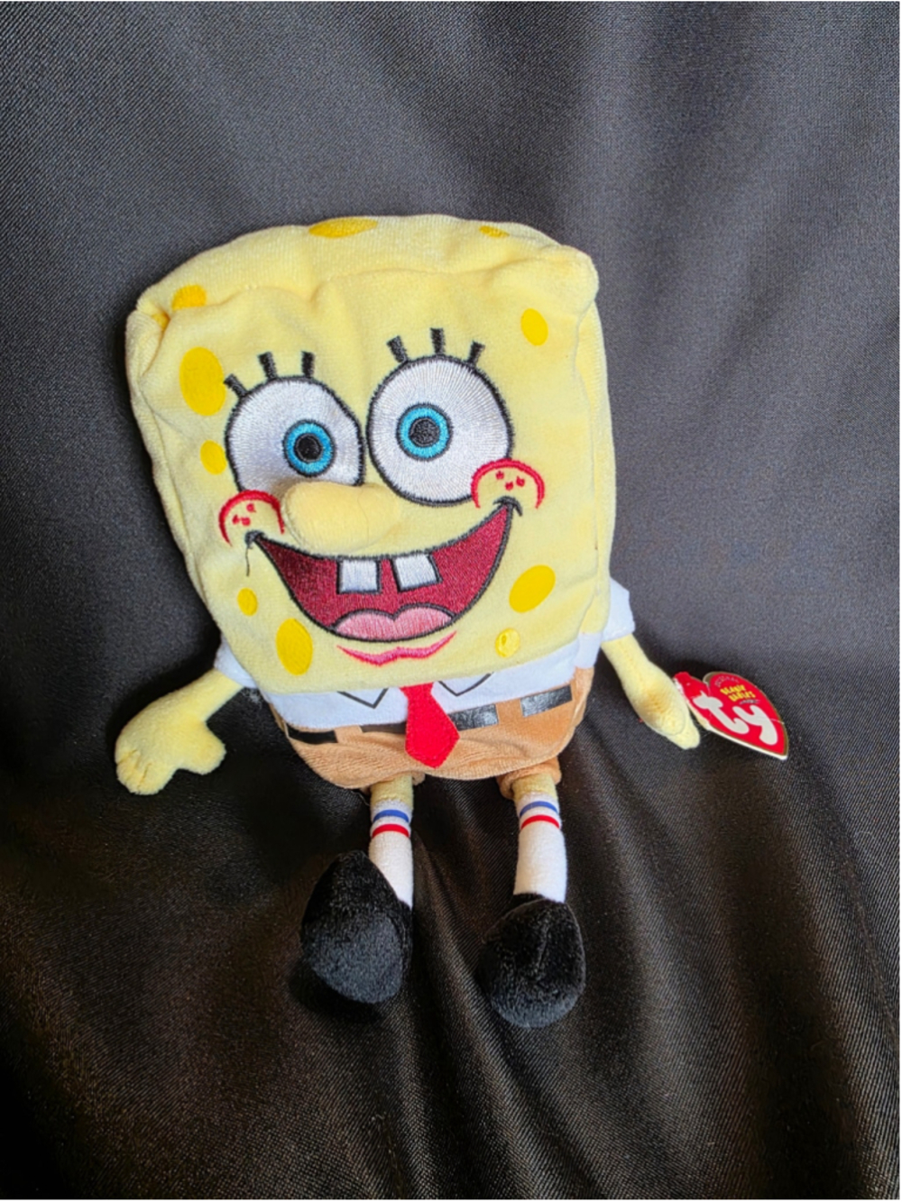 TY Spongebob Squarepants Beanie Baby Plush Toy vintage